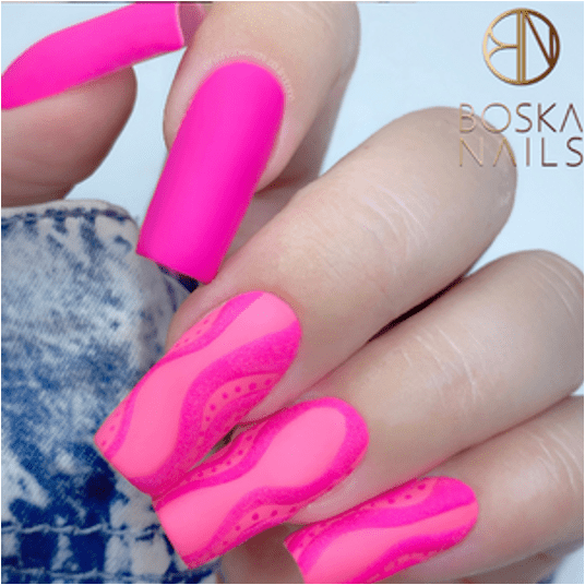 Lakier Hybrydowy Boska Nails 347 Funny Gum 6ml -zdjęcie numer 2