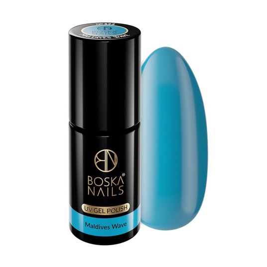 Lakier Hybrydowy Boska Nails 422 Maldives Wave 6ml -zdjęcie numer 1