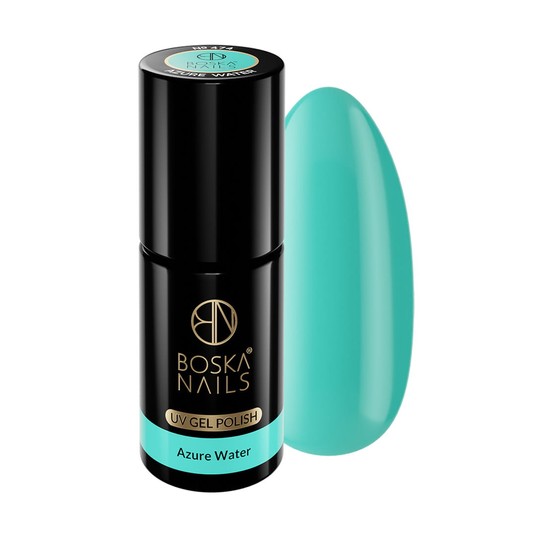 Lakier Hybrydowy Boska Nails 474 Azure Water 6ml -zdjęcie numer 1