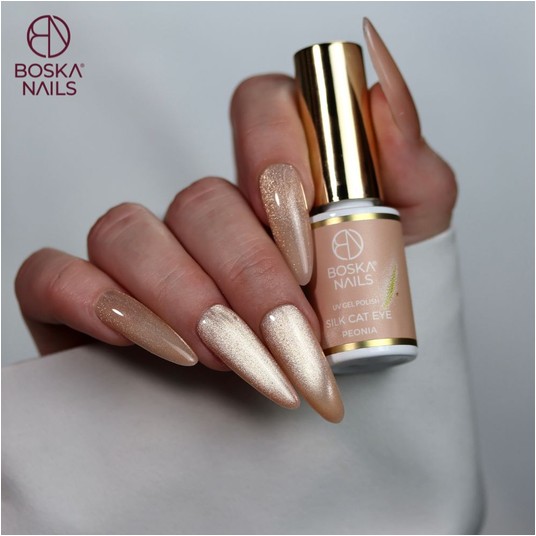 Lakier Hybrydowy Boska Nails 503 Silk Peonia 6ml -zdjęcie numer 3