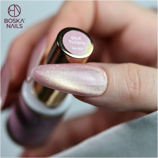 Lakier Hybrydowy Boska Nails 504 Silk Tulipia 6ml -zdjęcie numer 2