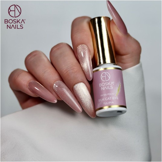 Lakier Hybrydowy Boska Nails 504 Silk Tulipia 6ml -zdjęcie numer 3