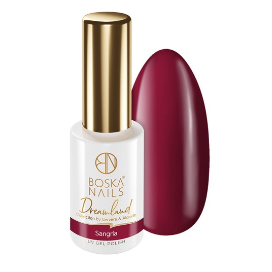 Lakier Hybrydowy Boska Nails 519 Sangria 6ml -zdjęcie numer 1