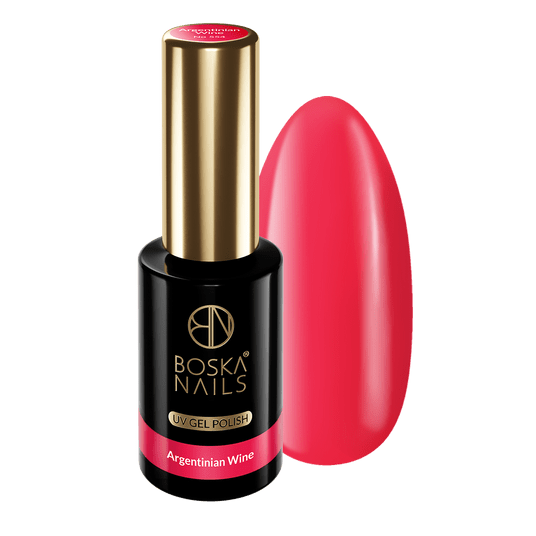 Lakier Hybrydowy Boska Nails 554 Argentinian Wine UP 10ml -zdjęcie numer 1