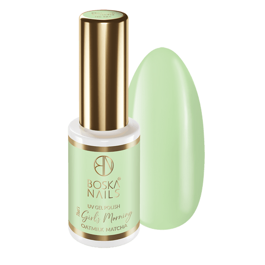 Lakier Hybrydowy Boska Nails 565 That's Girl's Morning Oatmilk Matcha 6ml -zdjęcie numer 1