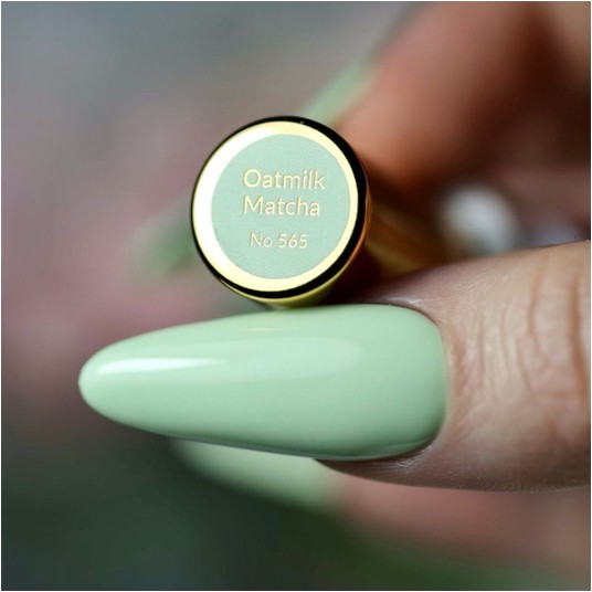 Lakier Hybrydowy Boska Nails 565 That's Girl's Morning Oatmilk Matcha 6ml -zdjęcie numer 3