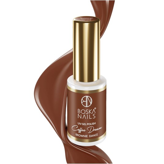 Lakier Hybrydowy Boska Nails 572 Brownie Dance 6ml -zdjęcie numer 2