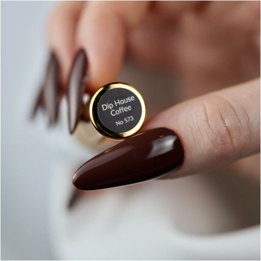 Lakier Hybrydowy Boska Nails 573 Dip House Coffee 6ml -zdjęcie numer 4