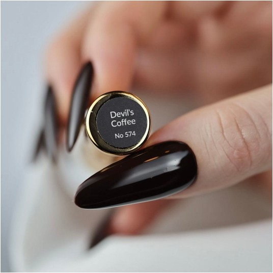 Lakier Hybrydowy Boska Nails 574 Devil's Coffee 6ml -zdjęcie numer 4