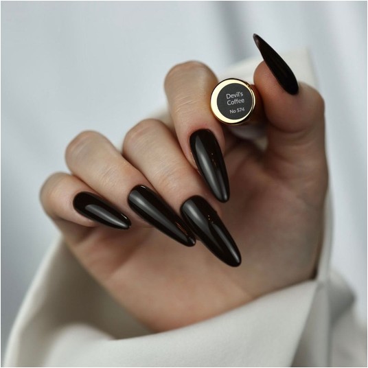 Lakier Hybrydowy Boska Nails 574 Devil's Coffee 6ml -zdjęcie numer 5