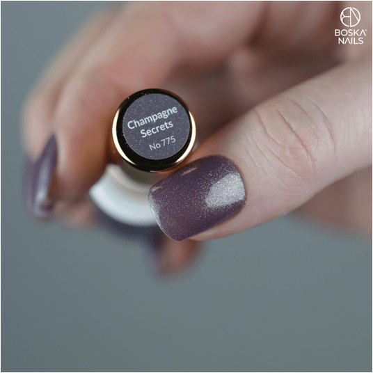 Lakier Hybrydowy Boska Nails 775 Champagne Secrets 6ml -zdjęcie numer 3