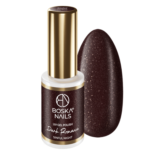 Lakier Hybrydowy Boska Nails 777 Sinful Night 6ml -zdjęcie numer 1