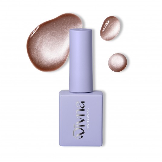 Lakier Hybrydowy DIVNA Gel Polish Silk Cat Eye 02 9ml -zdjęcie numer 1