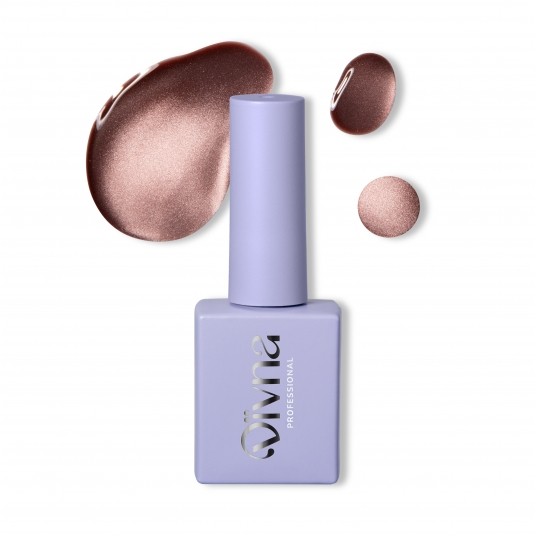 Lakier Hybrydowy DIVNA Gel Polish Silk Cat Eye 03 9ml -zdjęcie numer 1