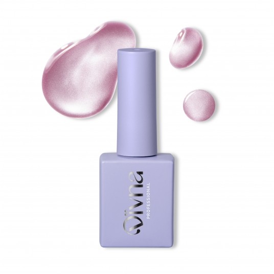 Lakier Hybrydowy DIVNA Gel Polish Silk Cat Eye 06 9ml -zdjęcie numer 1