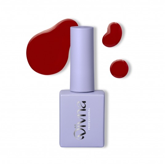 Lakier Hybrydowy DIVNA Gel Polish The Red 02 7ml -zdjęcie numer 1