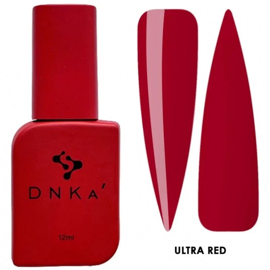 Lakier Hybrydowy DNKa Ultra Red 12ml -zdjęcie numer 1