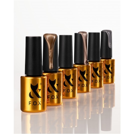 Lakier Hybrydowy F.O.X Cat Eye 002 7ml -zdjęcie numer 2