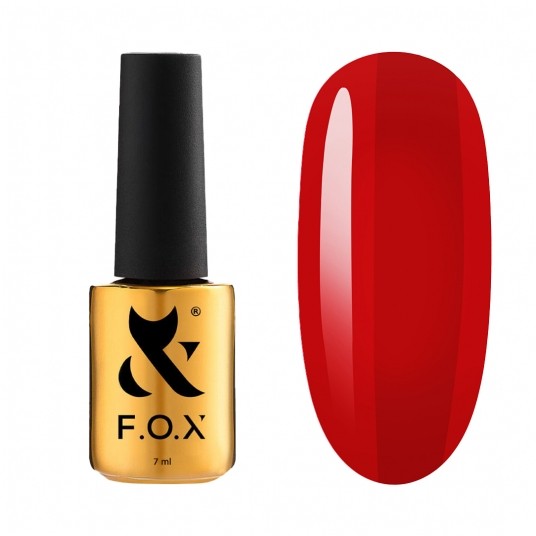 Lakier Hybrydowy F.O.X Lipstick Collection 004 Scarlet Spell 7ml -zdjęcie numer 1