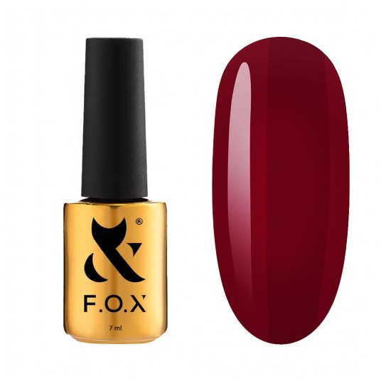 Lakier Hybrydowy F.O.X Lipstick Collection 009 Velvet Berry 7ml -zdjęcie numer 1