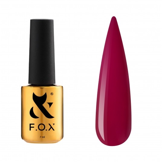 Lakier Hybrydowy F.O.X Lollipop 002 Strawberry 7ml -zdjęcie numer 1