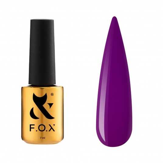 Lakier Hybrydowy F.O.X Lollipop 003 Grape 7ml -zdjęcie numer 1