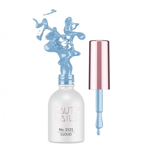 Lakier Hybrydowy Saute Nails S121 Cloud 8ml -zdjęcie numer 1