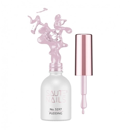 Lakier Hybrydowy Saute Nails S197 Pudding 8ml -zdjęcie numer 1