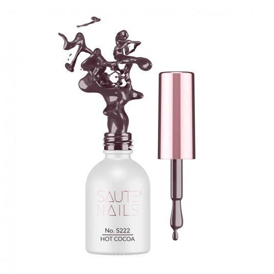 Lakier Hybrydowy Saute Nails S222 Hot Cocoa 8ml -zdjęcie numer 1