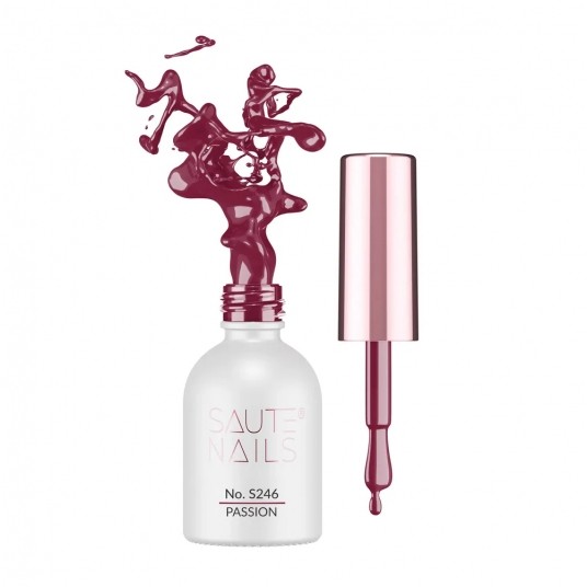 Lakier Hybrydowy Saute Nails S246 Passion 8ml -zdjęcie numer 1