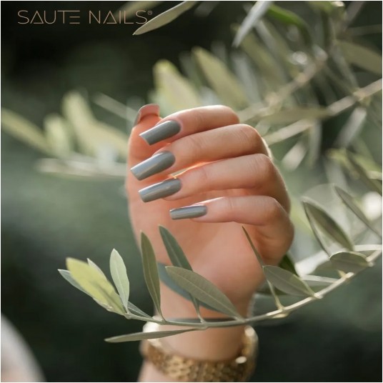 Lakier Hybrydowy Saute Nails S256 Olive Leaf 8ml -zdjęcie numer 2
