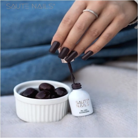 Lakier Hybrydowy Saute Nails S261 Buonasera! 8ml -zdjęcie numer 2