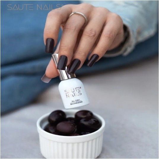 Lakier Hybrydowy Saute Nails S261 Buonasera! 8ml -zdjęcie numer 3
