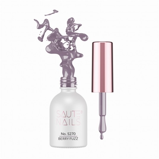 Lakier Hybrydowy Saute Nails S270 Berry Fuzz 8ml -zdjęcie numer 1