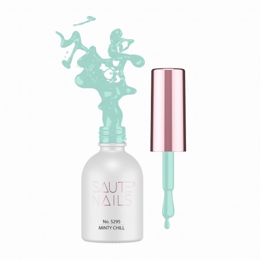 Lakier Hybrydowy Saute Nails S295 Minty Chill 8ml -zdjęcie numer 1