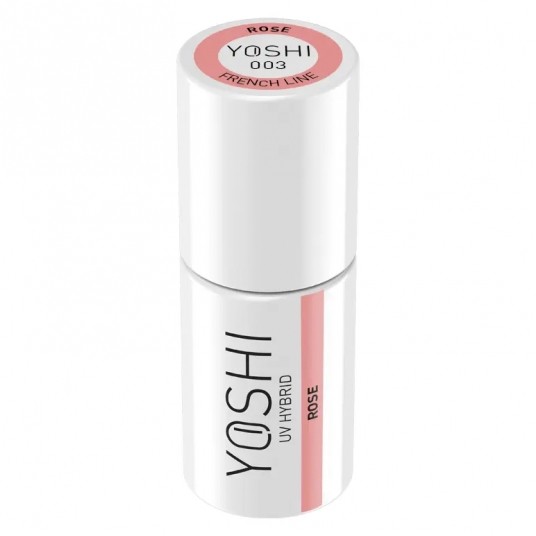 Lakier Hybrydowy YOSHI UV 003 Rose 6ml -zdjęcie numer 2