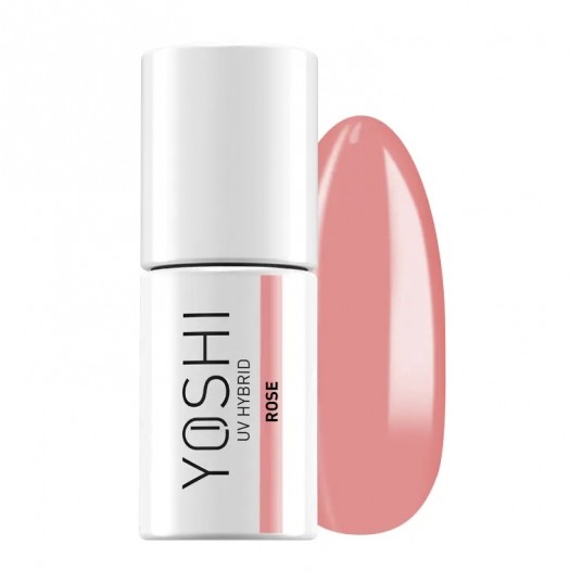 Lakier Hybrydowy YOSHI UV 003 Rose 6ml -zdjęcie numer 1