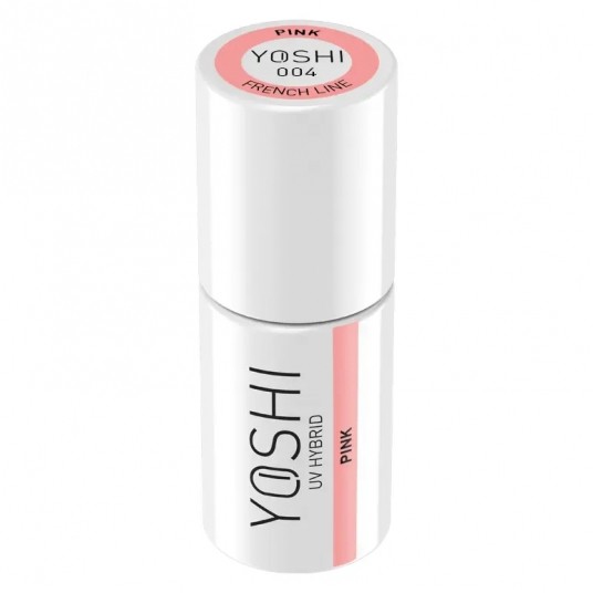 Lakier Hybrydowy YOSHI UV 004 Pink 6ml -zdjęcie numer 2