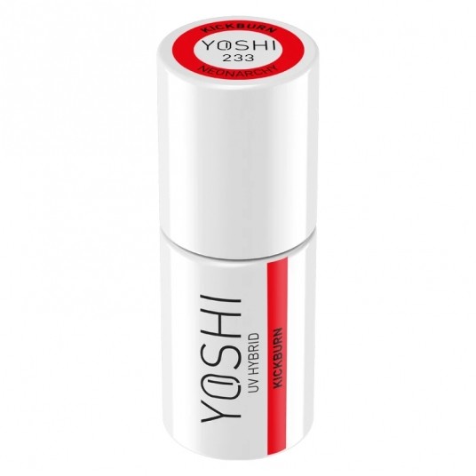 Lakier Hybrydowy YOSHI UV 233 Kickburn 6ml -zdjęcie numer 1