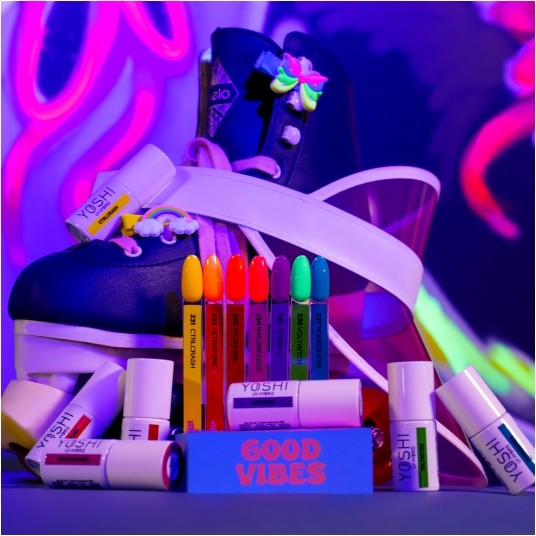 Lakier Hybrydowy YOSHI UV 233 Kickburn 6ml -zdjęcie numer 3