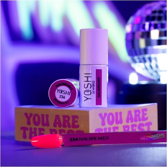 Lakier Hybrydowy YOSHI UV 234 Nailbreaker 6ml -zdjęcie numer 2