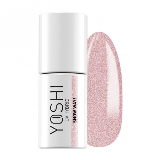 Lakier Hybrydowy YOSHI UV 251 Snow Way 6ml -zdjęcie numer 1
