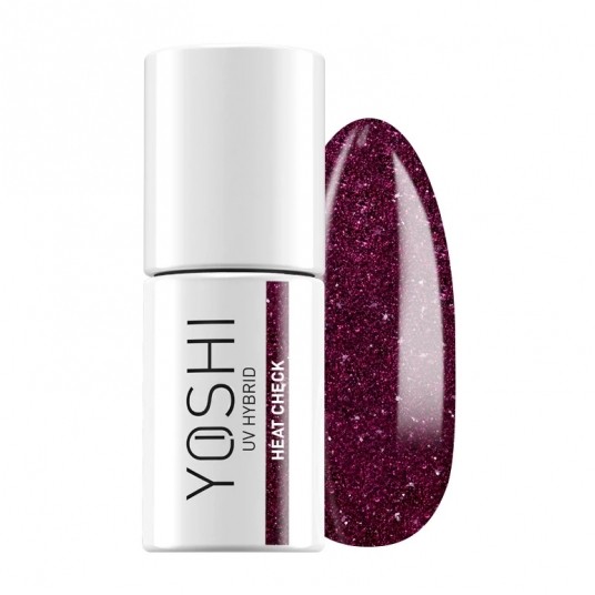 Lakier Hybrydowy YOSHI UV 262 Heat Check 6ml -zdjęcie numer 1