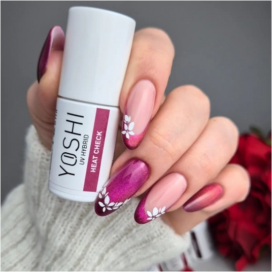 Lakier Hybrydowy YOSHI UV 262 Heat Check 6ml -zdjęcie numer 5
