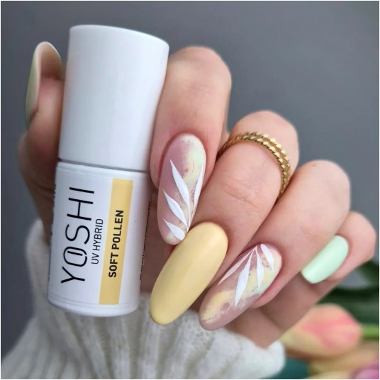 Lakier Hybrydowy YOSHI UV 274 Soft Pollen 6ml -zdjęcie numer 5