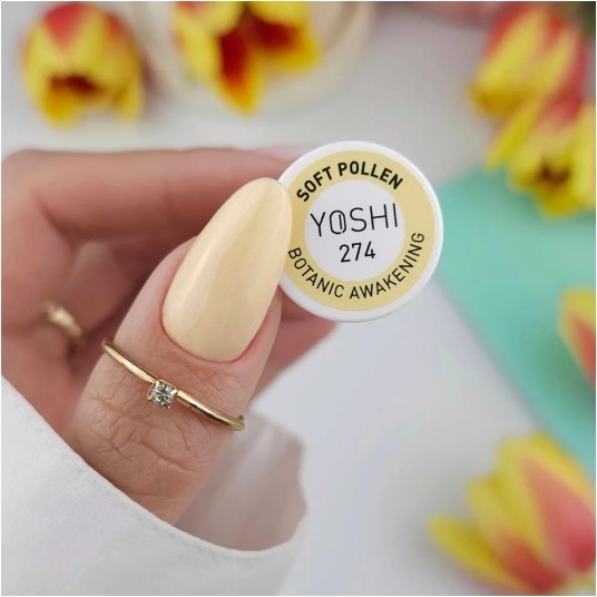 Lakier Hybrydowy YOSHI UV 274 Soft Pollen 6ml -zdjęcie numer 4