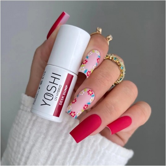 Lakier Hybrydowy YOSHI UV 281 Desk Dump 6ml -zdjęcie numer 6