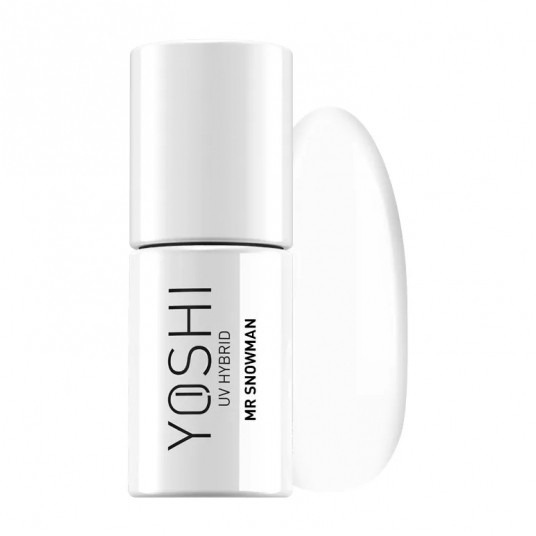 Lakier Hybrydowy YOSHI UV 608 Mr Snowman 6ml -zdjęcie numer 1