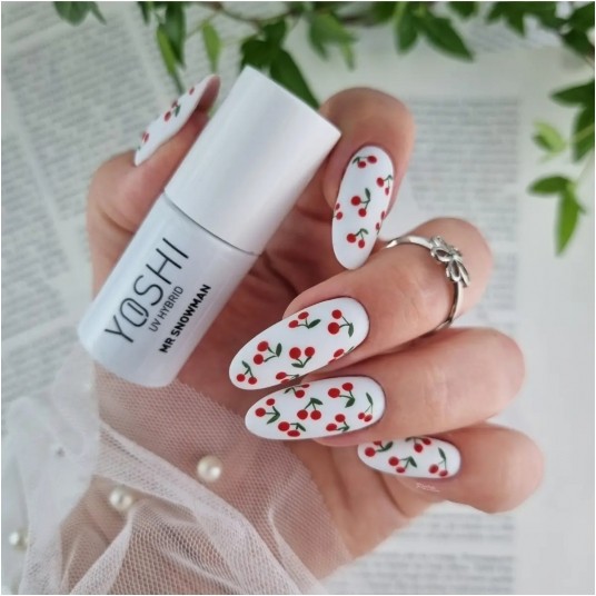 Lakier Hybrydowy YOSHI UV 608 Mr Snowman 6ml -zdjęcie numer 4