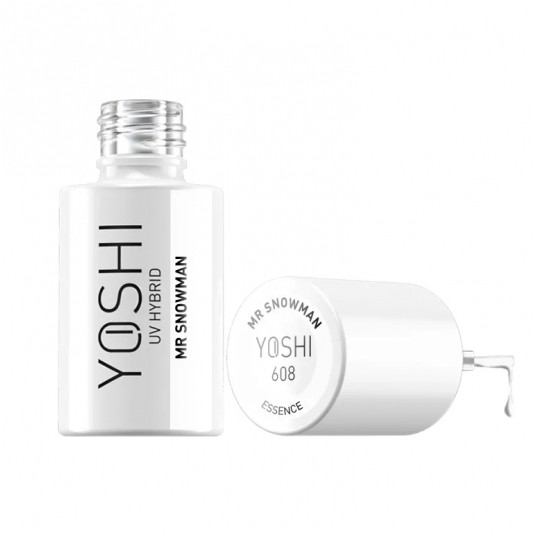 Lakier Hybrydowy YOSHI UV 608 Mr Snowman 6ml -zdjęcie numer 2